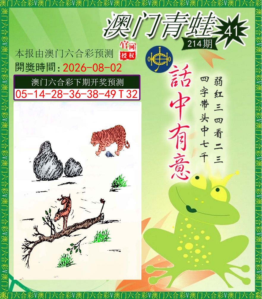 青蛙系列43 第214期