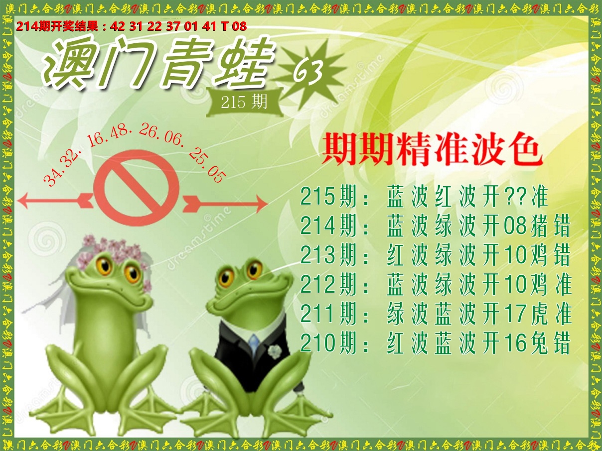 青蛙系列63 第215期