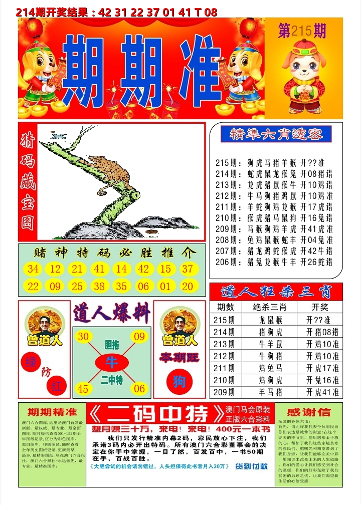 澳门期期准A 第215期