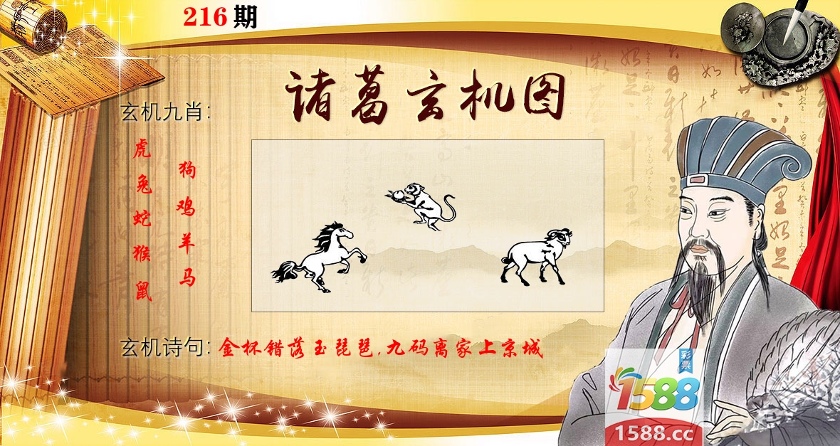 诸葛玄机图 第216期