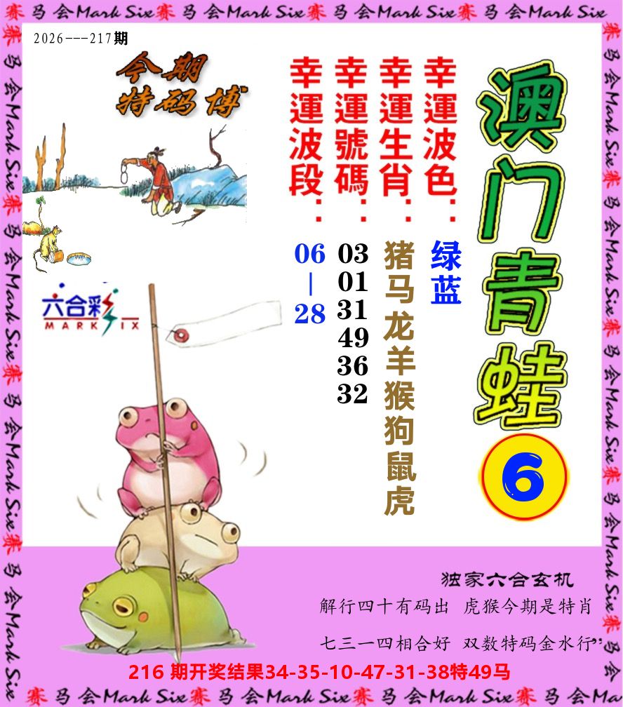 青蛙系列6 第217期