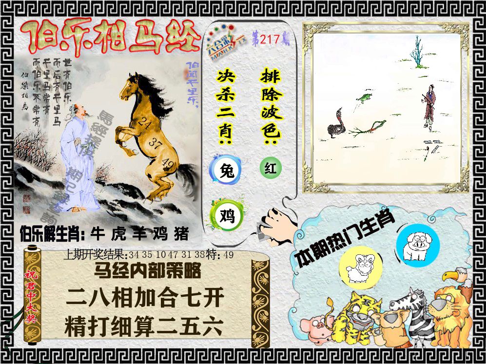 伯乐相马经 第217期