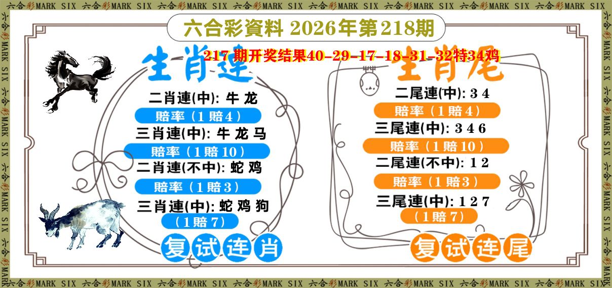 复试连 第218期