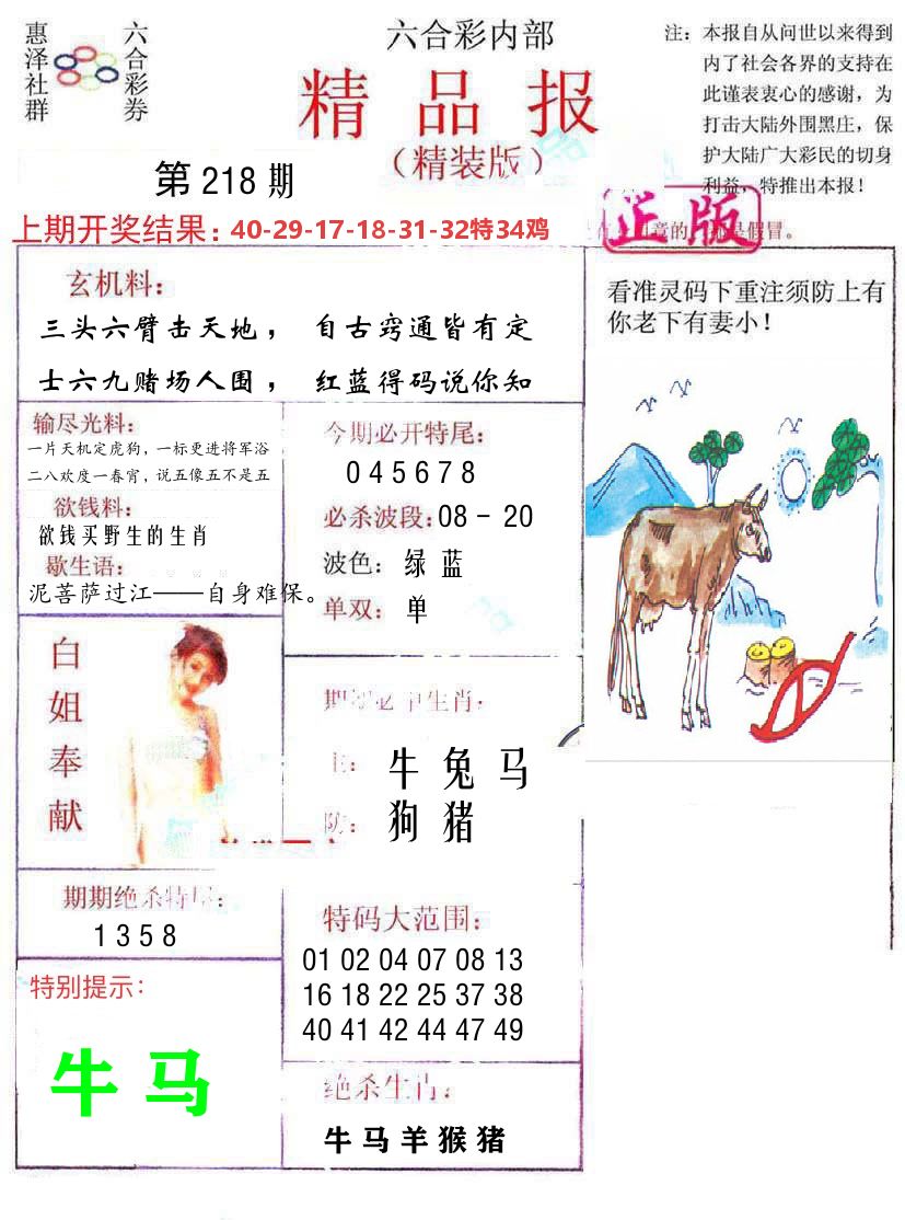 精品报 第218期