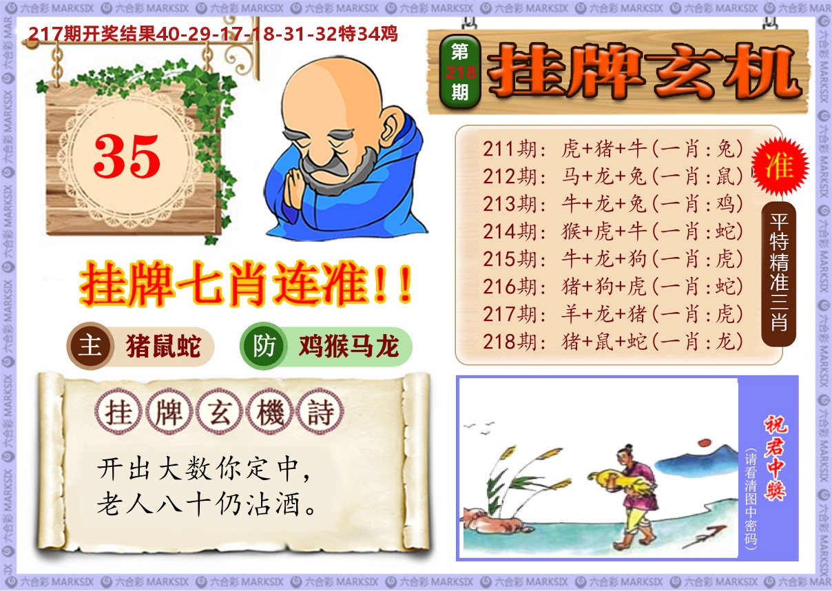 澳门挂牌玄机 第218期