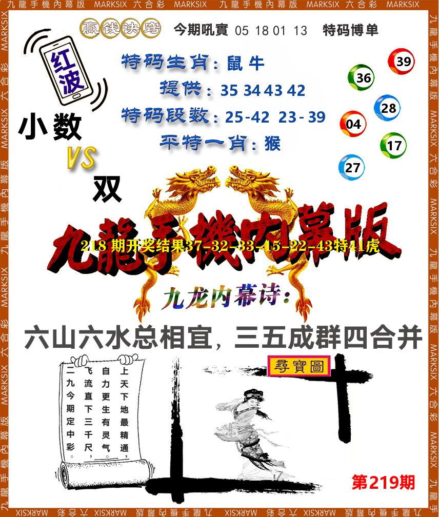 九龙手机内幕 第219期