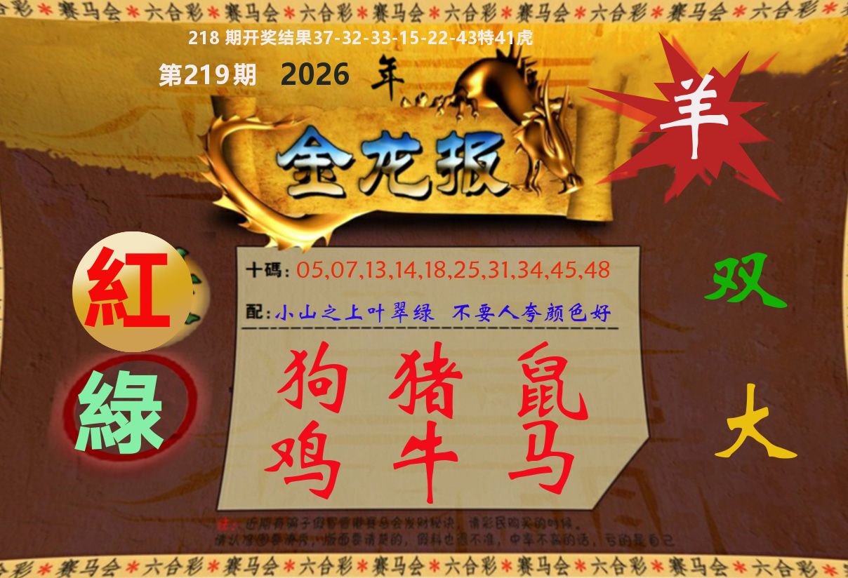 金龙报 第219期