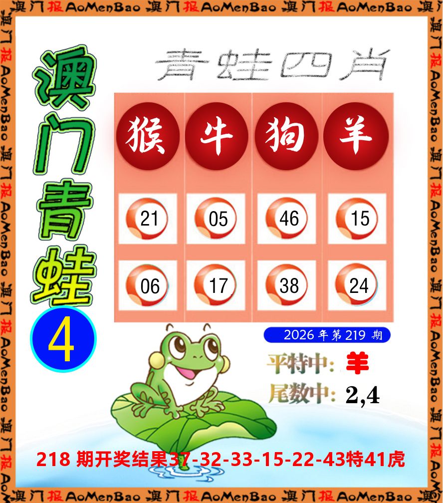 青蛙系列4 第219期