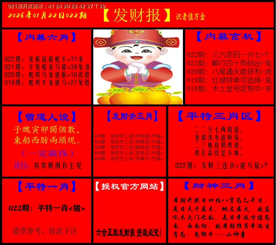 发财报 第22期