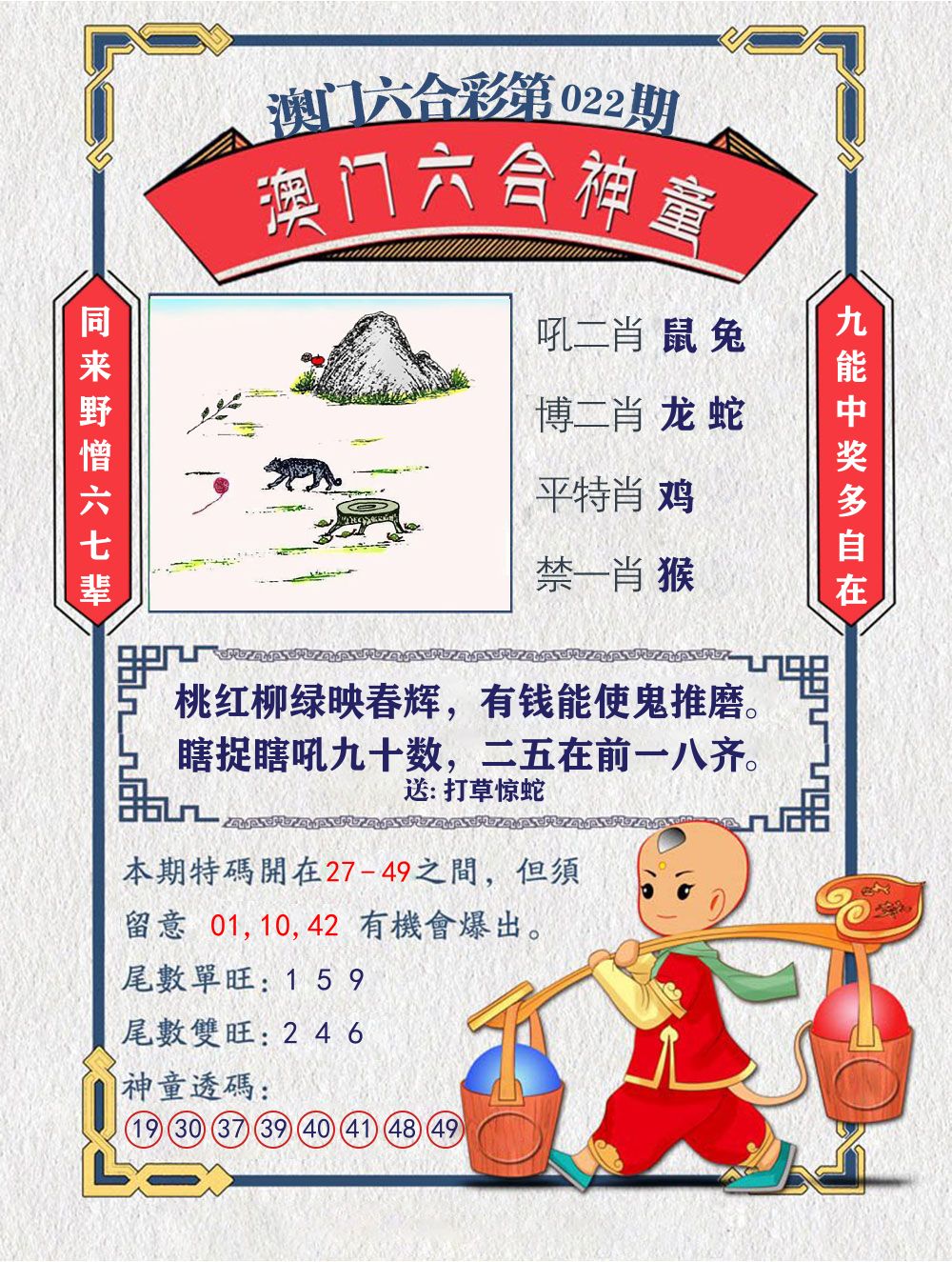 六合神童 第22期