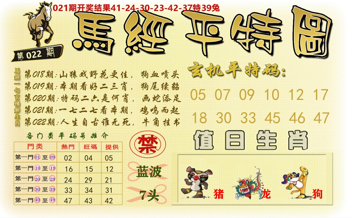 澳门平特图 第22期