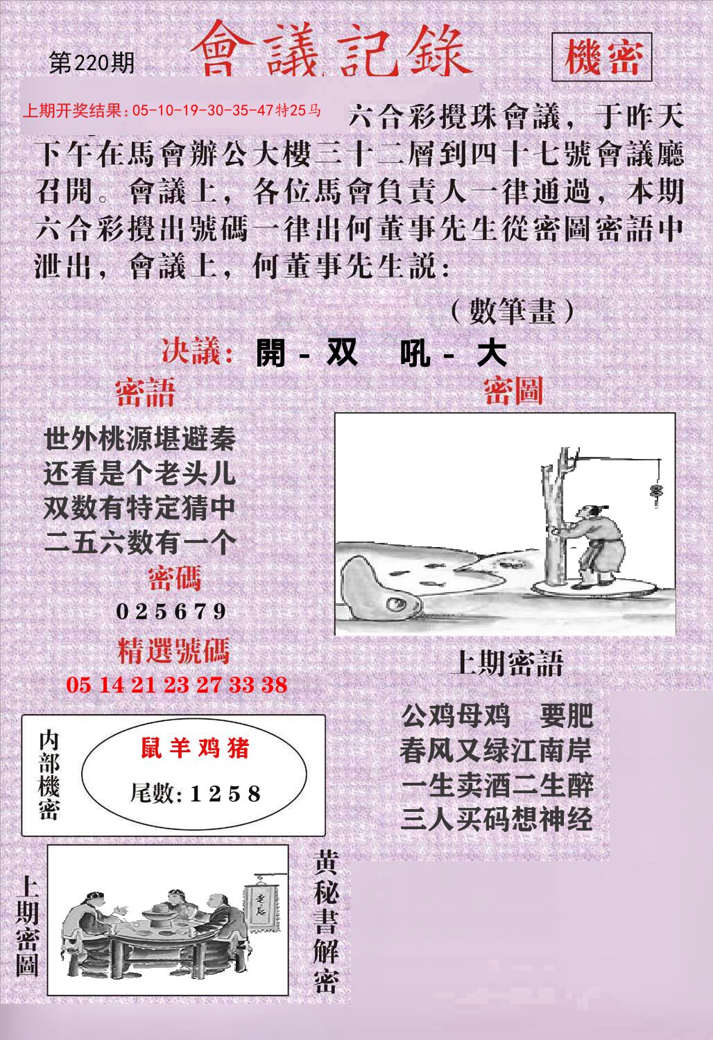 会议记录 第220期