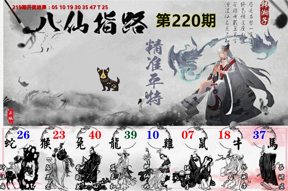 八仙指路 第220期
