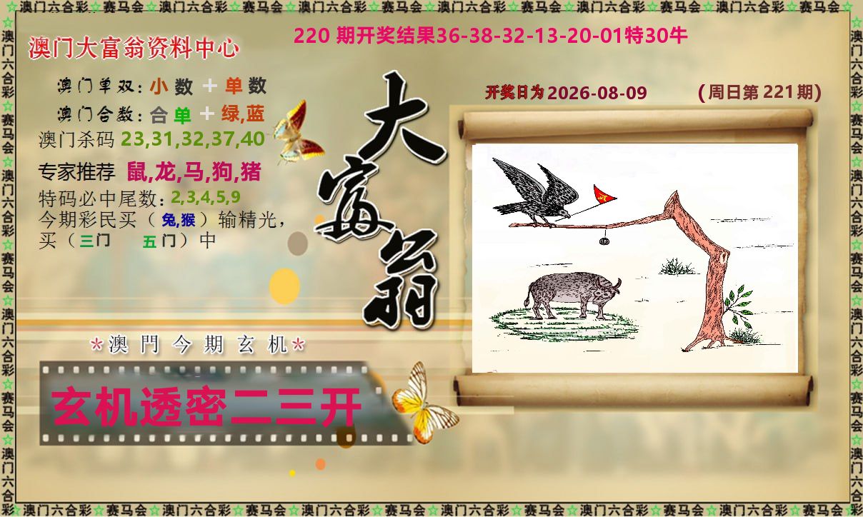 新大富翁 第221期