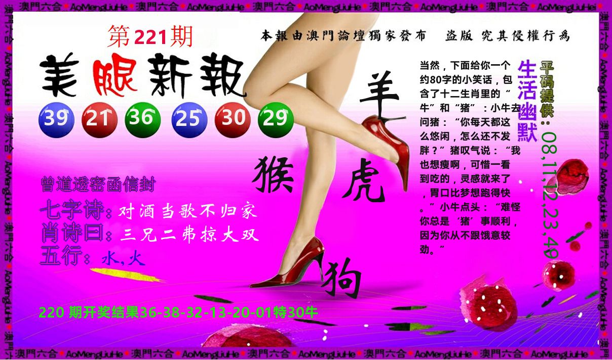 美腿新报 第221期