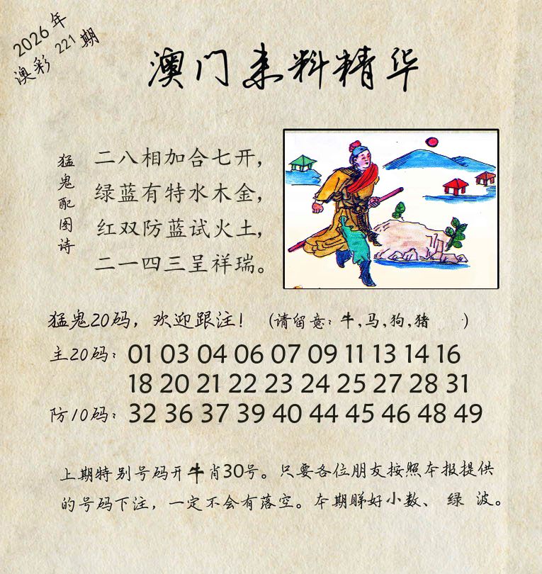 精华来料 第221期