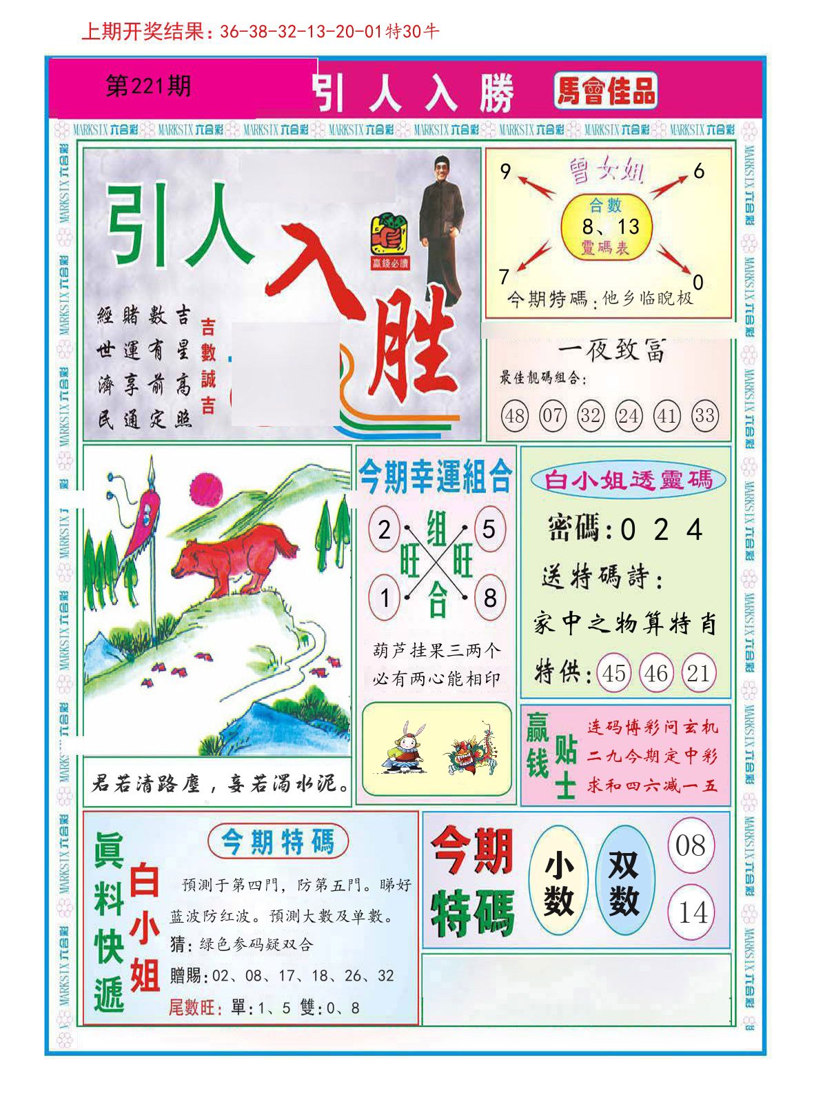 引人入胜 第221期