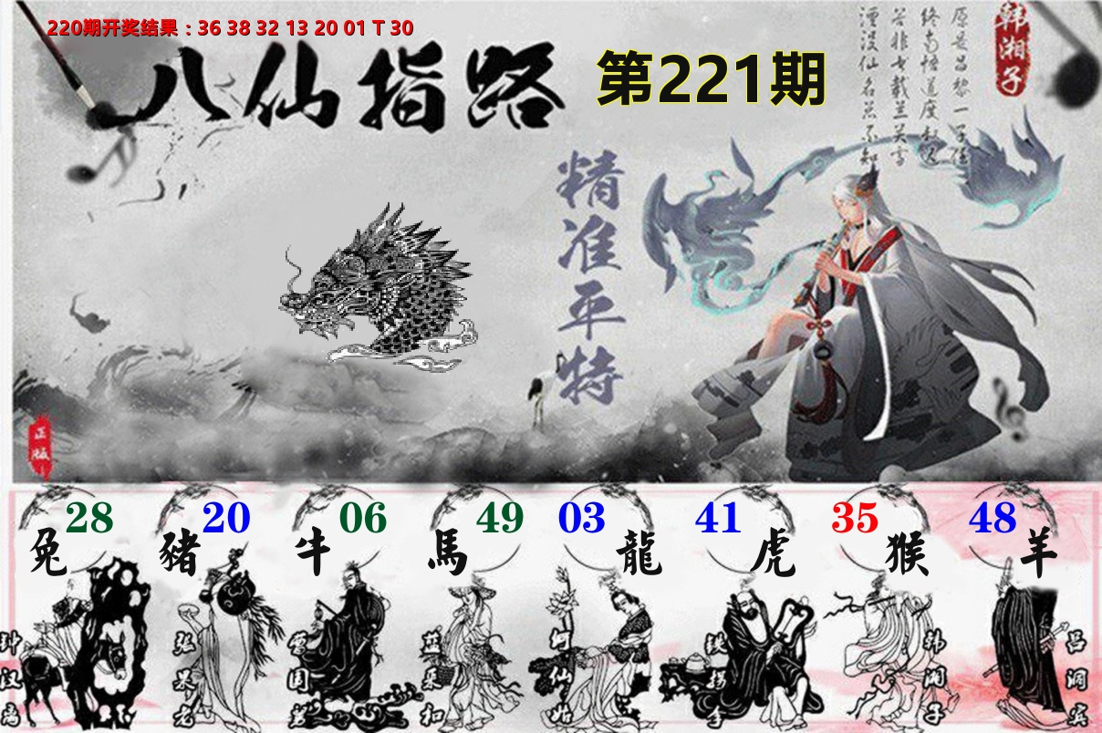 八仙指路 第221期