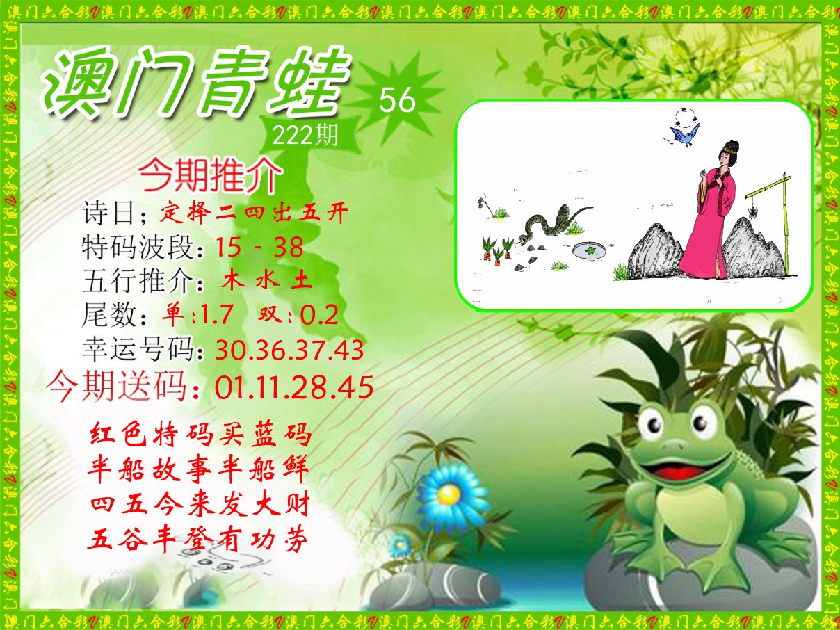 青蛙系列56 第222期