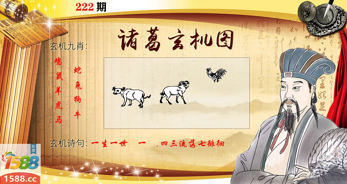 诸葛玄机图 第222期