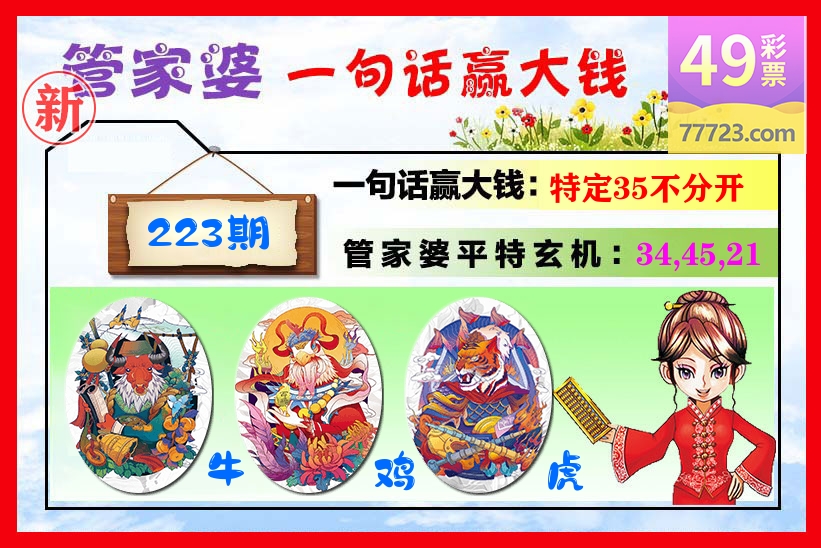 管家婆 第223期