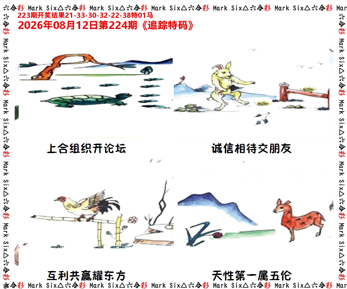 追踪特码 第224期