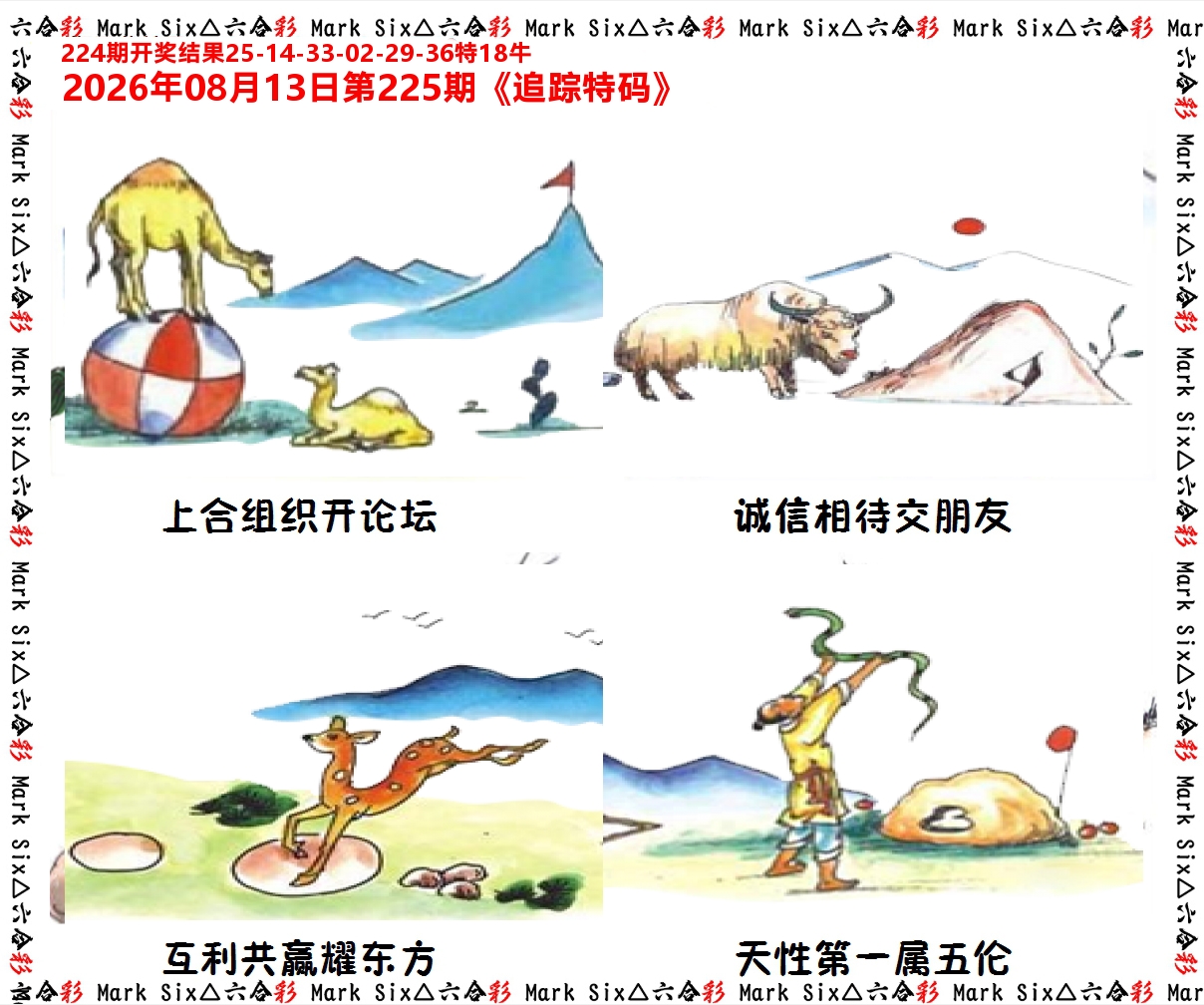 追踪特码 第225期