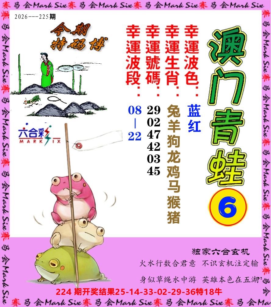 青蛙系列6 第225期