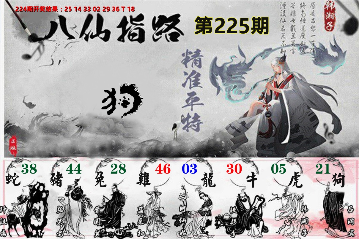 八仙指路 第225期