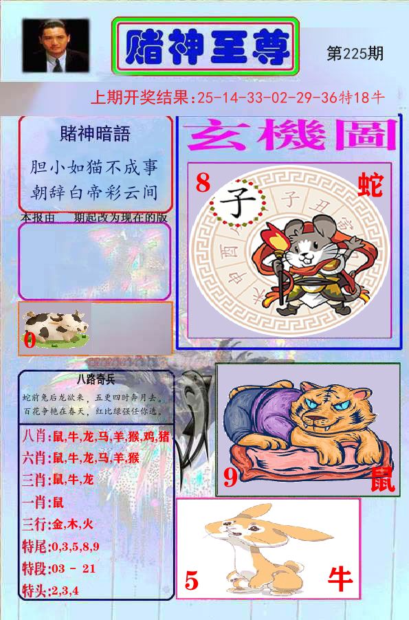赌神至尊 第225期