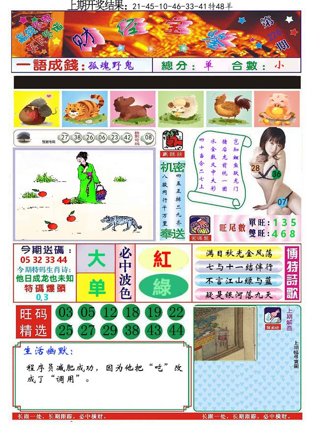 澳门财经宝鉴 第226期