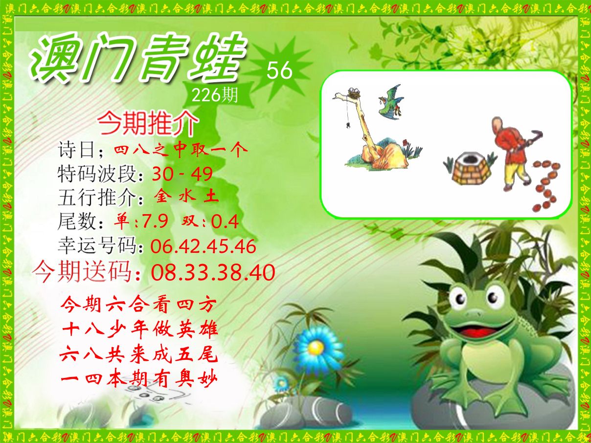 青蛙系列56 第226期