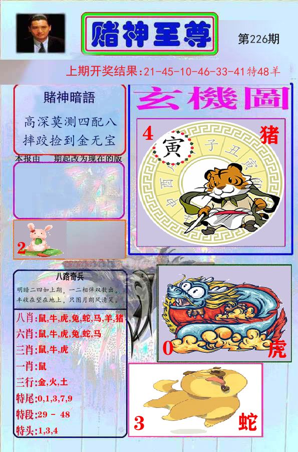 赌神至尊 第226期