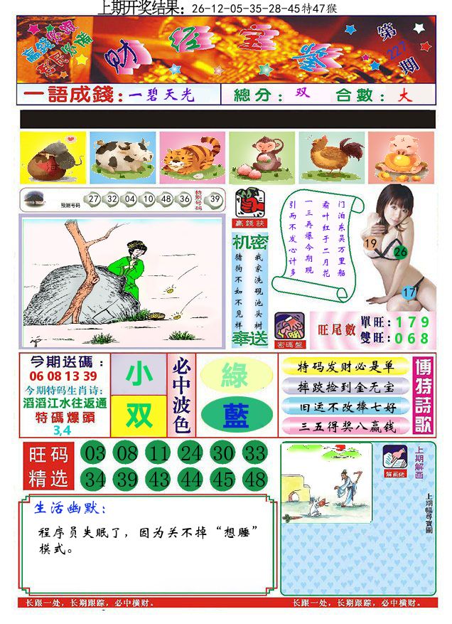 澳门财经宝鉴 第227期