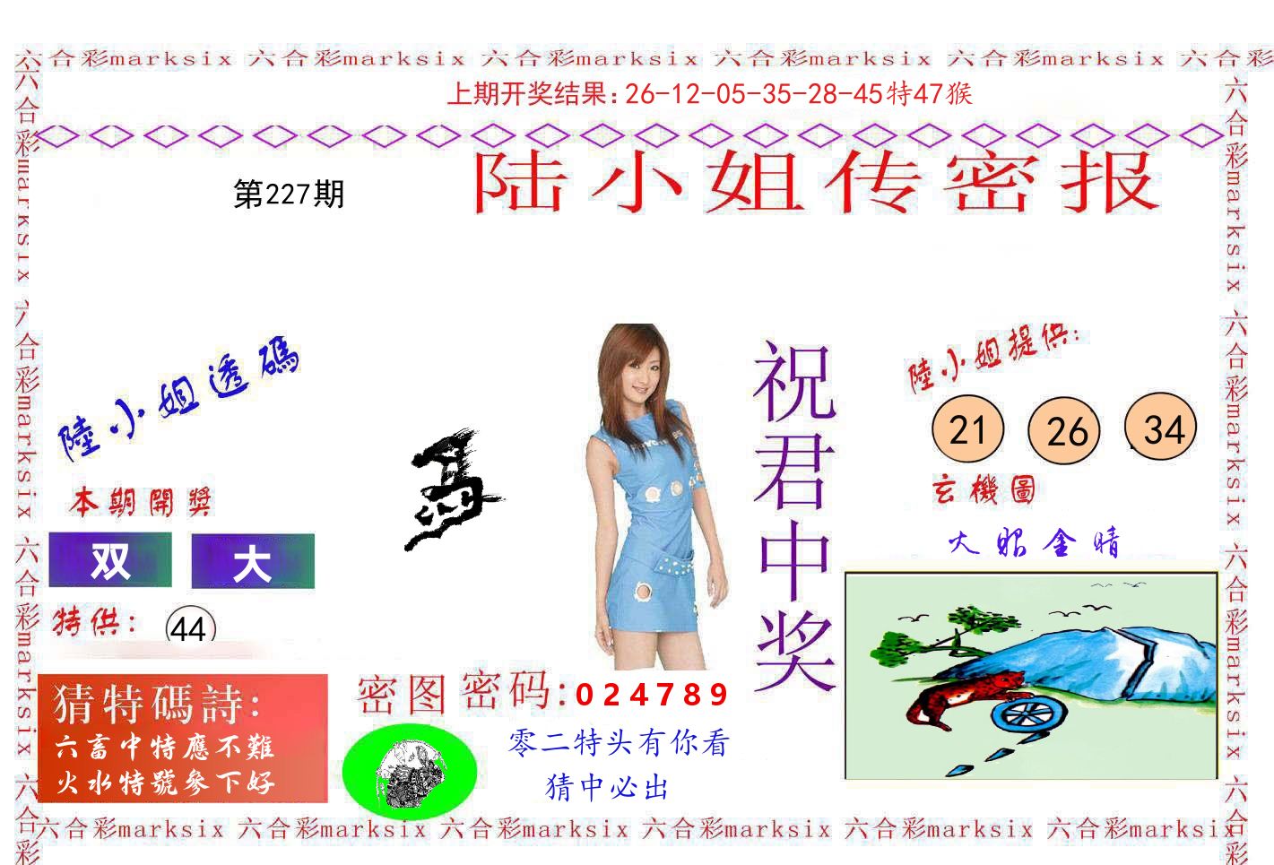 陆小姐密报 第227期