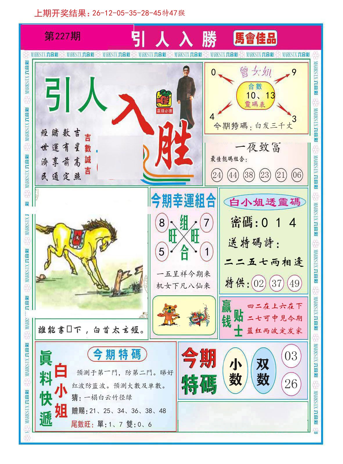 引人入胜 第227期