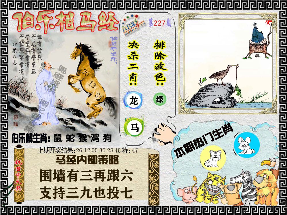 伯乐相马经 第227期