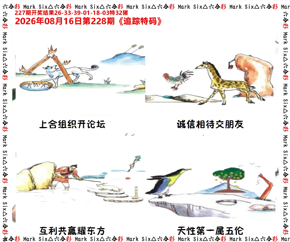 追踪特码 第228期