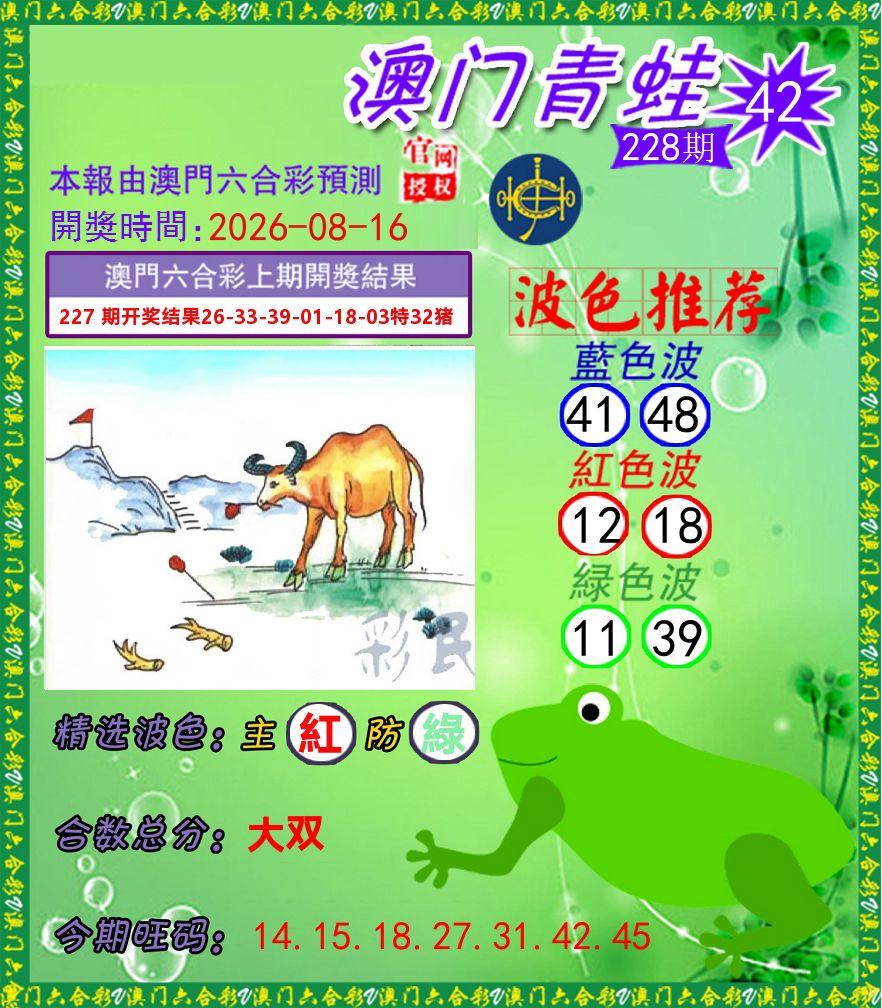 青蛙系列42 第228期