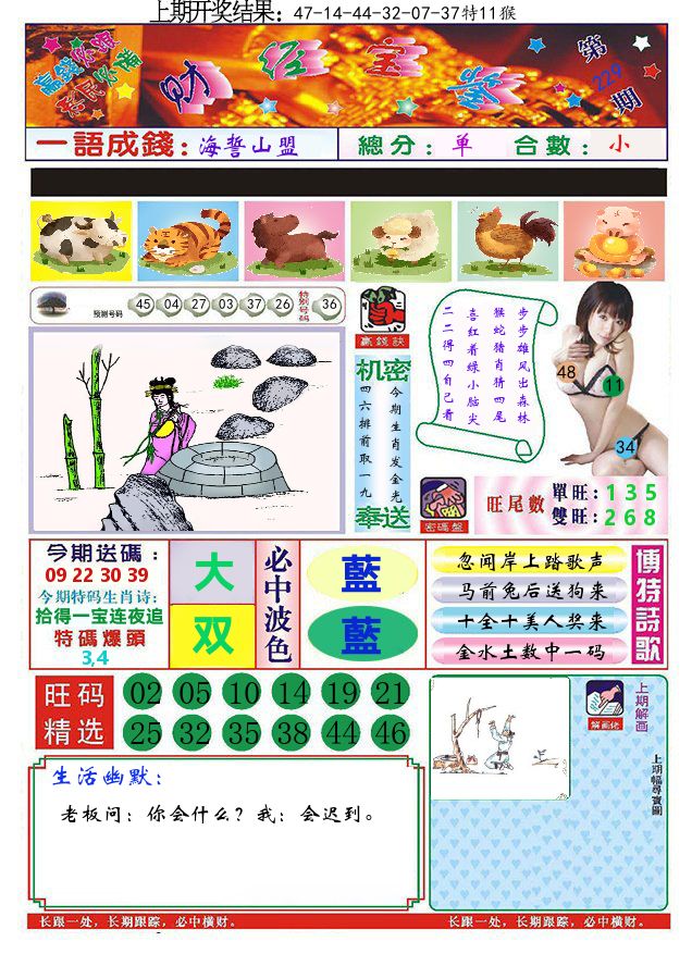 澳门财经宝鉴 第229期