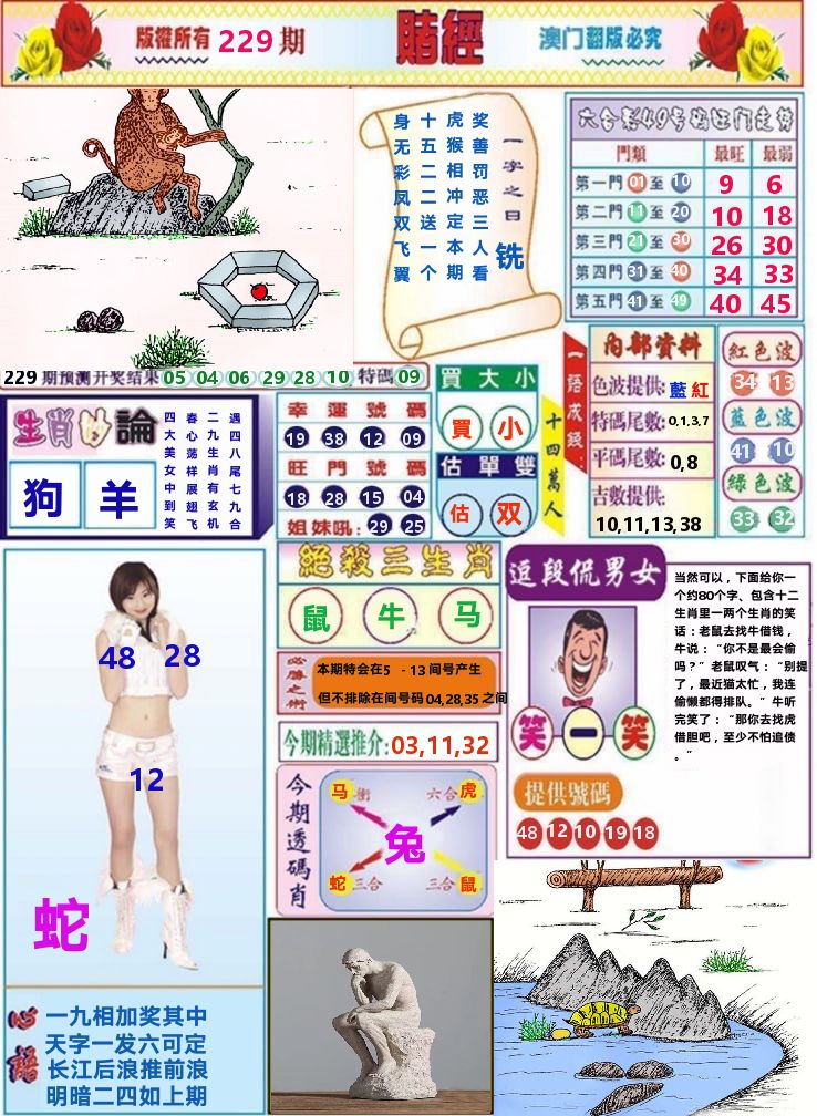 澳门赌经 第229期