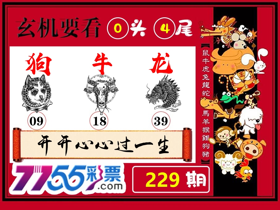 玄机要看 第229期