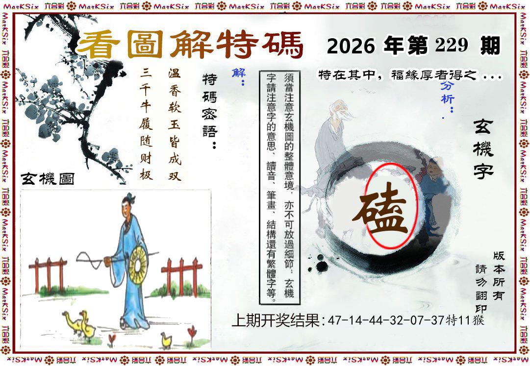 看图解特码 第229期