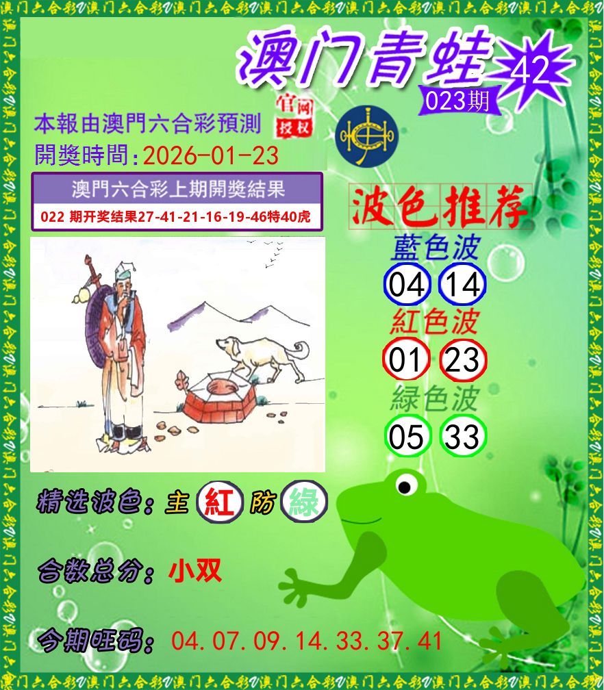 青蛙系列42 第23期