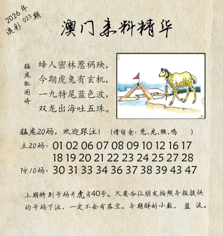 精华来料 第23期