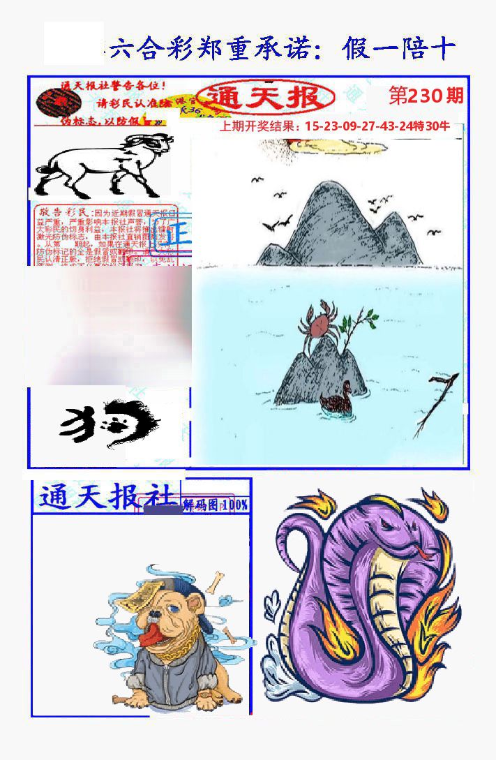 通天报 第230期
