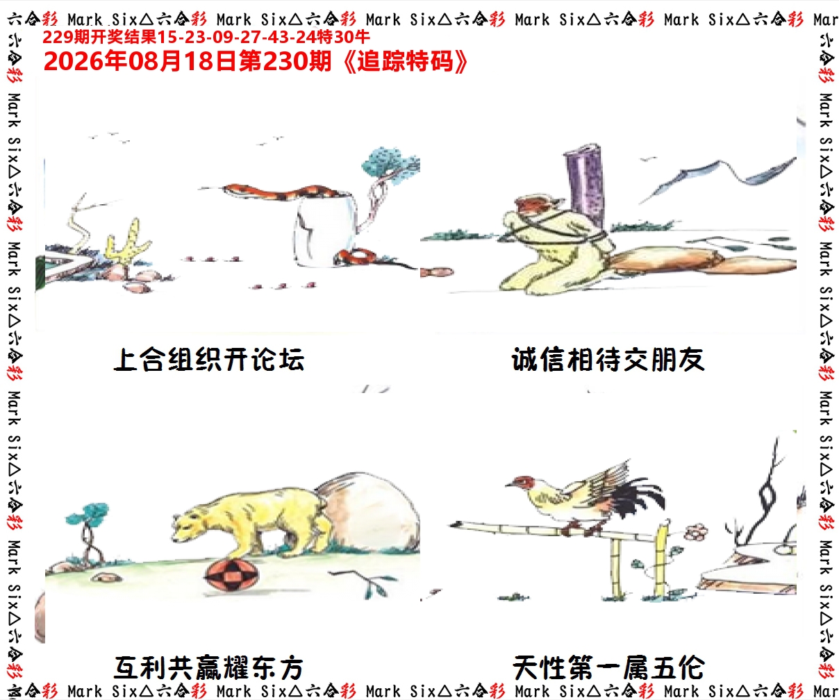 追踪特码 第230期