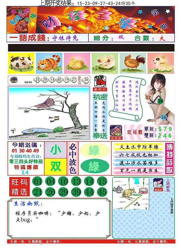 澳门财经宝鉴 第230期