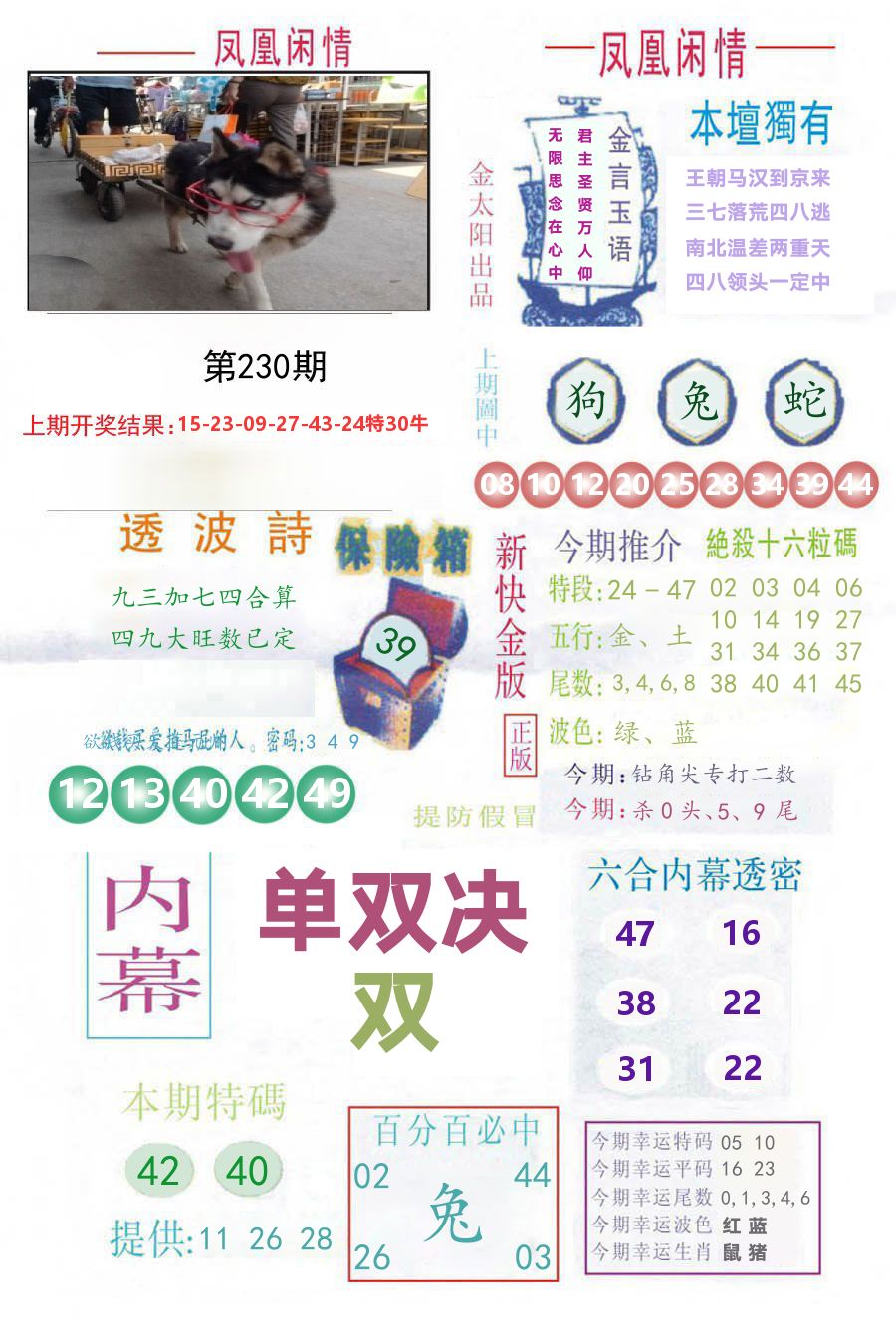 凤凰闲情 第230期
