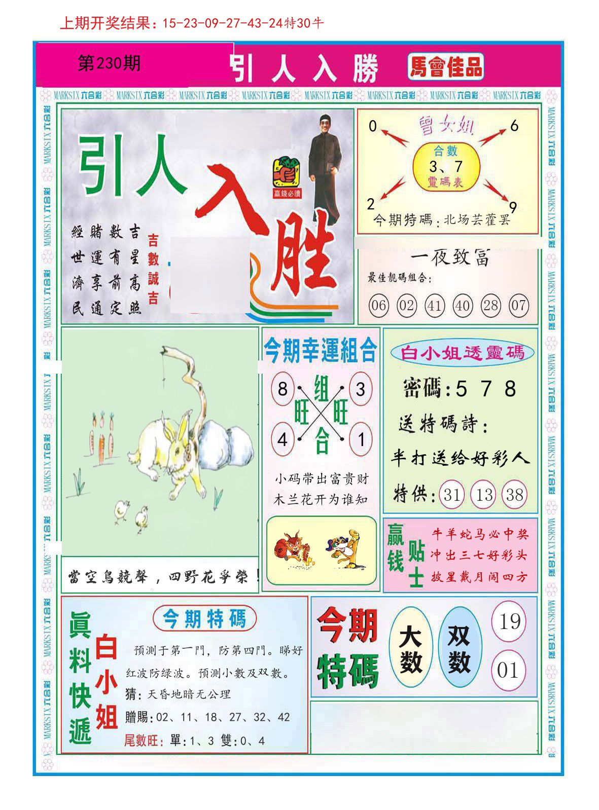引人入胜 第230期